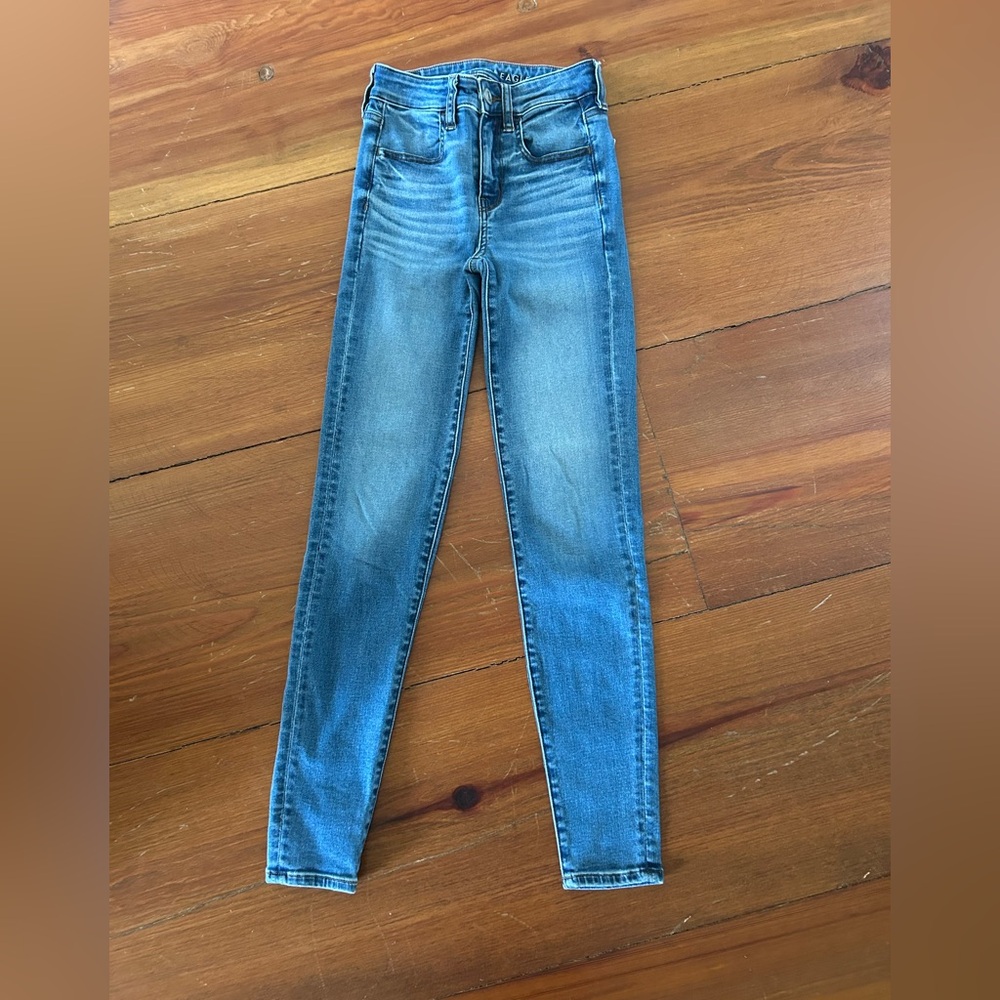 American Eagle Outfitters Blue Skinny Jeans